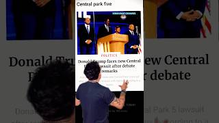 greenscreen the Central Park Five have filed a defamation lawsuit against donaldtrump trump maga [upl. by Chance673]