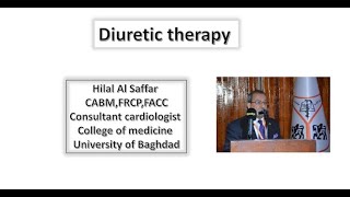 Diuretic therapy [upl. by Priscilla]