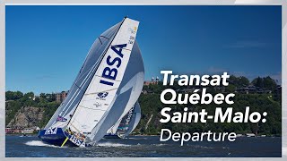 Transat Québec SaintMalo Departure [upl. by Lindsy365]