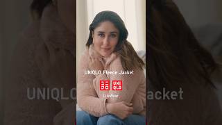 UNIQLO Fleece Jacket Collection featuring Kareena Kapoor Khan [upl. by Asoral761]