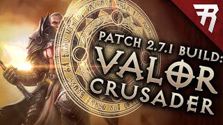 Diablo 3 Season 30 Crusader Build Guide Aegis of Valor 277 [upl. by Noruq]