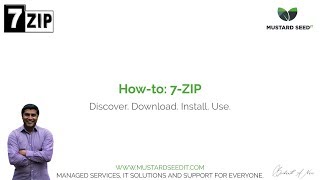 How to download install and use 7Zip FREE archiving software [upl. by Ciapas837]