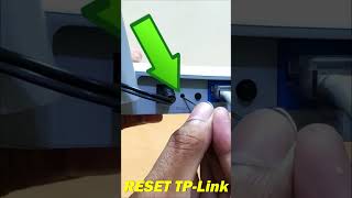 How To Reset TPLink Router To Factory Defaults [upl. by Eelatsyrc]