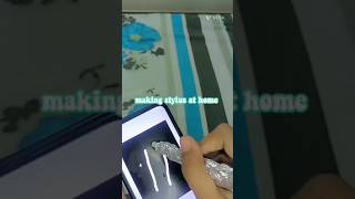 how to make stylus at homediy stylus diy digitalart [upl. by Ennaylime]