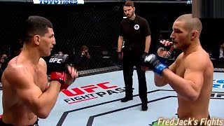 Sean Strickland vs Nordine Taleb Highlights Good FIGHT amp TKO ufc [upl. by Dennett988]