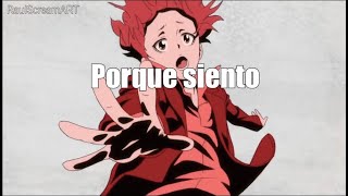 Out of Control  Nothings Carved In Stone Sub Español  Opening 2 Psycho Pass Sub esp [upl. by Hewett]