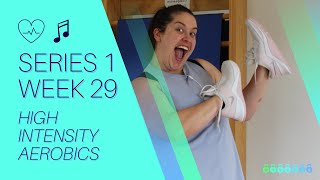 Week 29 Series 1  High Intensity Aerobics  Body Positive Workout  Plus Size Exercise [upl. by Nylahs912]