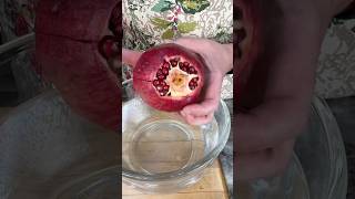 How to clean a Pomegranate [upl. by Ozan]