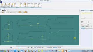 how to add shrinkage allowance from main pattern as per fabric shrinkage for software gerber [upl. by Terle]