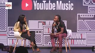 NAIRA MARLEY EXCLUSIVE INTERVIEW  YOUTUBE LAUNCH MUSIC APP [upl. by Hays213]