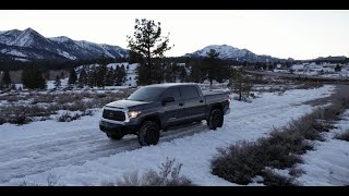 Tundra Lift Kit 4quot Readylift 2quot 3quot 6quot Method Wheels 35quot KO2 tires [upl. by Jovia281]