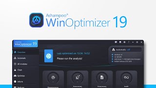 Ashampoo WinOptimizer 19  Comprehensive system optimization for Windows PCs [upl. by Atsiuqal]