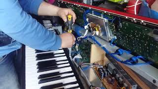 Yamaha Clavinova CVP206 keyboard repair [upl. by Erleena]