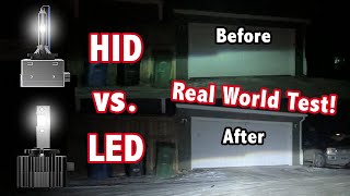 HID vs LED Headlights Real World Test Should You Switch [upl. by Osicnarf372]