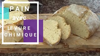 ✨PAIN AVEC LEVURE CHIMIQUE✨ FACILE ET RAPIDE 🥖 [upl. by Gasparo]