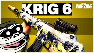 La Krig 6 es mi Nuevo Fusil de Asalto favorito en Warzone [upl. by Kciwdahc]