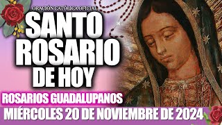 EL SANTO ROSARIO DE HOY MIÉRCOLES 20 DE NOVIEMBRE 2024✞🌷MISTERIOS GLORIOSOS✞EL SANTO ROSARIO DE HOY [upl. by Ynnatirb]