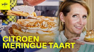 Uitpakken met deze citroen meringue taart 🍋 🍰  Sofie Dumont [upl. by Nodyl754]