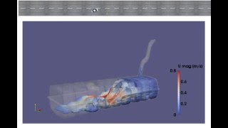 Numerical simulation of fuel sloshing within the reservoir of a car [upl. by Nessa]