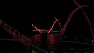 Perth’s Matagarup Bridge australia perth downunder westernaustralia [upl. by Husein328]