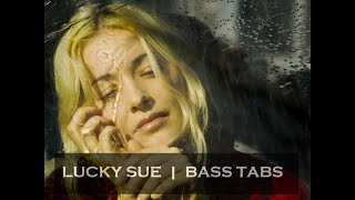 Men I Trust  Lucky Sue Bass TabSheet Music [upl. by Ellenhoj]