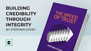 Building Credibility Through Integrity  Insights from the Bestseller The Speed Of Trust [upl. by Adia262]