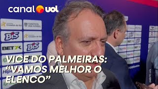 VICE DO PALMEIRAS FALA SOBRE CONTRATAÇÕES PARA 2025 E POSSÍVEIS SAÍDAS DE DUDU RONY E ZÉ RAFAEL [upl. by Annayek618]