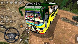 BMR Modified Bus Mod Bussid Indonesia Simulator Gameplay Chappal Gaming [upl. by Nocam]