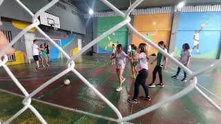 8°ano vs 6°ano feminino Futsal PGC [upl. by Ydualc]