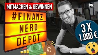 Das DepotExperiment für JEDEN inkl 3000 € Gewinnspiel FinanznerdDepot [upl. by Zaccaria]