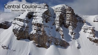 Behind the Ski Line  1  Central Couloir Jackson Hole [upl. by Laen]