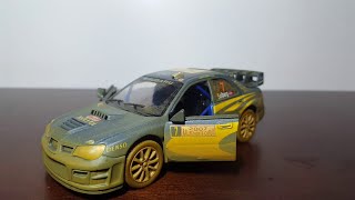 Kinsmart 136  Subaru Impreza WRC 2007 [upl. by Reiche]