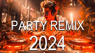 PARTY MIX 2024 ⚡ Mashups amp Remixes of Popular Songs 2024 ⚡ Tiësto David Guetta Hardwell Afrojack [upl. by Yasmar]