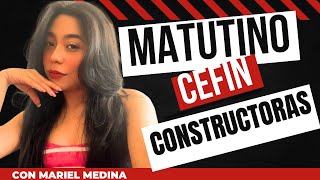 Constructoras  Matutino CEFIN [upl. by Ovida]