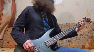 Metallica Welcome Home Sanitarium bass cover tabs in description [upl. by Roosevelt]