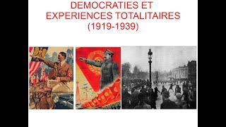 Prépa Brevet Démocraties et expériences totalitaires 19191939 [upl. by Hike]