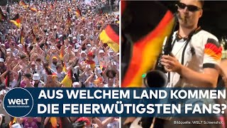 EM 2024 Party auf den Straßen Welches Land hat die wildesten Fußballfans [upl. by Daveta486]