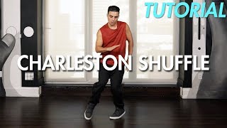 How to do the Charleston Shuffle Hip Hop Dance Moves Tutorial  Mihran Kirakosian [upl. by Dagny428]