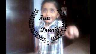 Praniti  Nonstop rhymes  At 2 years old  One minute fun  Kids special [upl. by Quita]