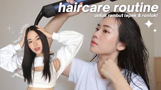 HAIRCARE ROUTINE 2022 💖  Shampoo conditioner tonic amp serum for hair fall [upl. by Atul]