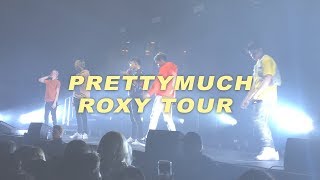 MEETING PRETTYMUCH AT KHALID ROXY TOUR VLOG  DAVIS [upl. by Arrec]