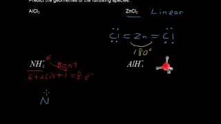 Molecular Geometry Examples with VSEPR Model  Chemistry Tips [upl. by Elladine]