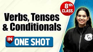 Verbs Tenses and Conditionals in One Shot  CBSE Class 8th  Pariksha Abhyas [upl. by Cordle]