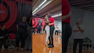 Dr Kizomba and Laura B are dancing Kizomba at Karipande 🇮🇹 Kizomba  Tarraxinha Workshop [upl. by Shana780]