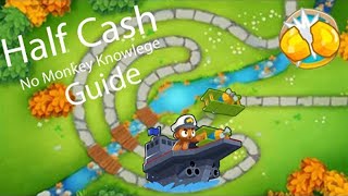 Park Path Half Cash guide No Monkey Knowledge Bloons TD 6 [upl. by Cohby862]