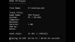 onestopmid MIDI FM Player [upl. by Neffets664]