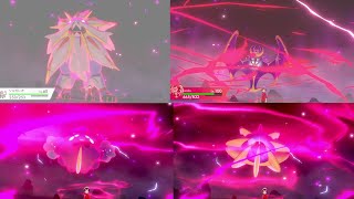 Dynamax Cosmog Cosmoem Solgaleo and Lunala Cry [upl. by Aneeram]