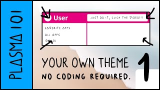 Create a KDE Plasma Theme with No Code Part 1 [upl. by Beatrix]