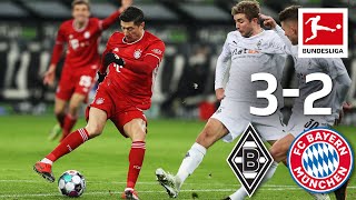 Incredible comeback Gladbach turns match  Gladbach  Bayern München  32  MD 15 202021 [upl. by Bowie]