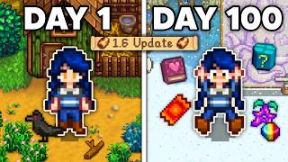 I Played 100 Days of Stardew Valley 16 [upl. by Nnek4]